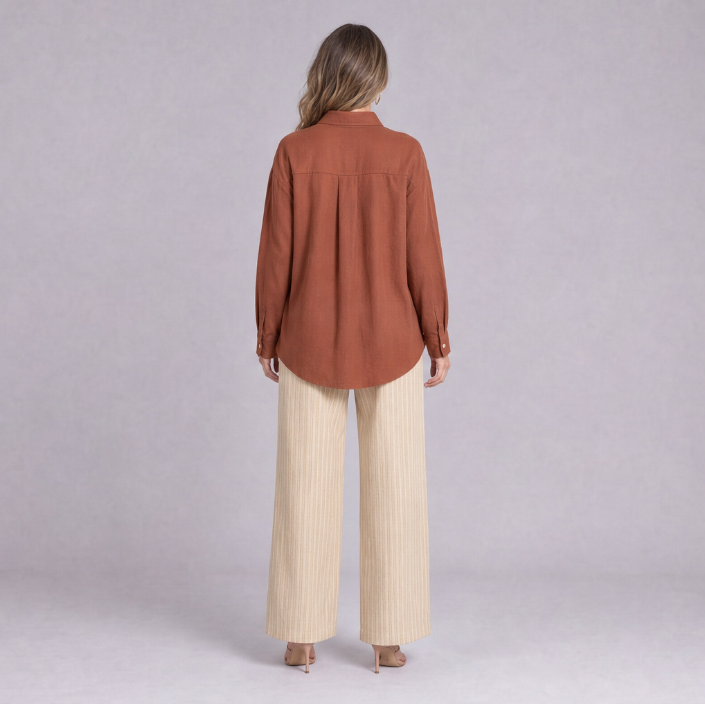 Linen Classic Shirt — Ratń Swamini · view 2