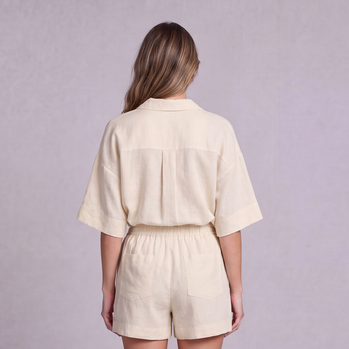 Linen Resort Co-ord Set — Ratń Swamini · view 2