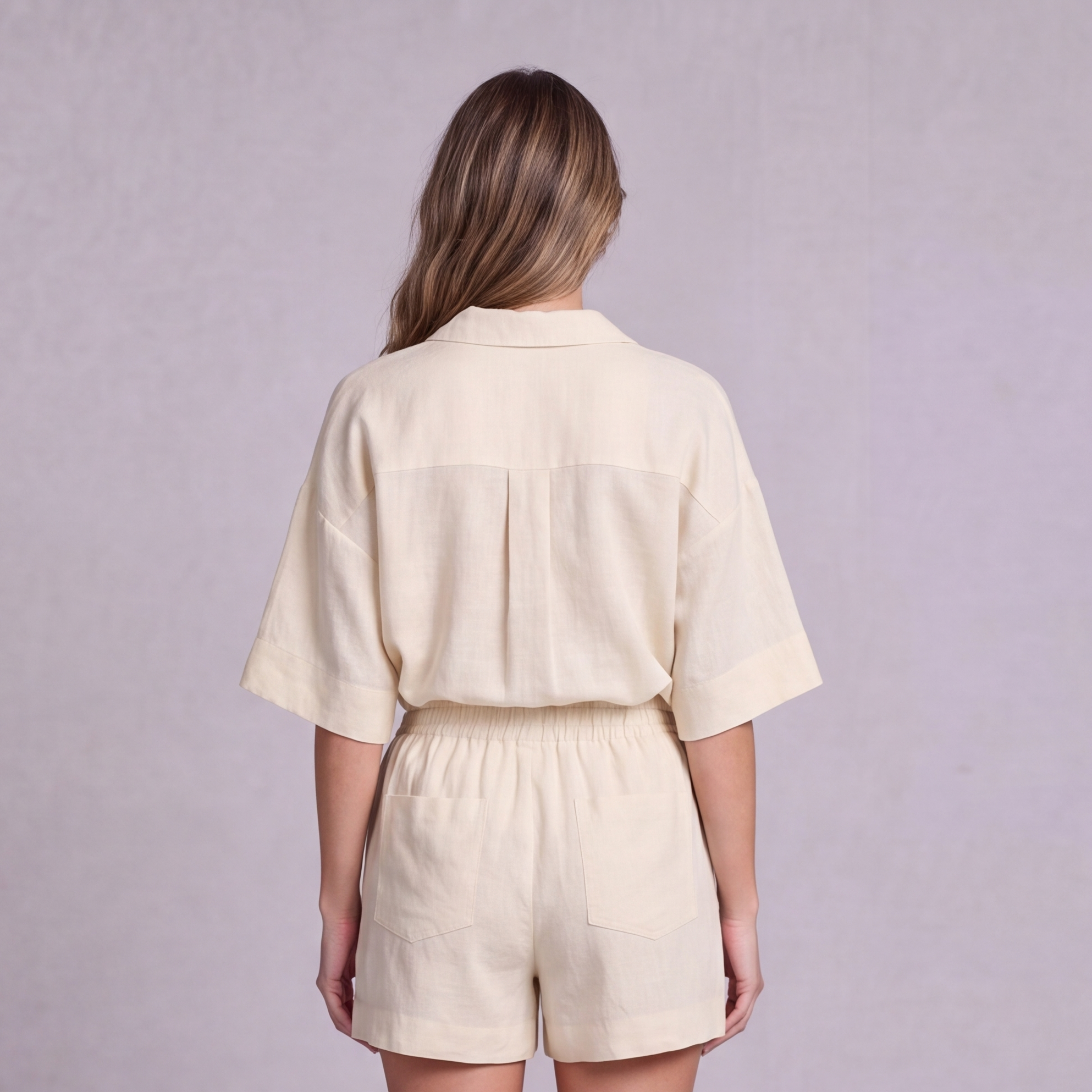 Linen Resort Co-ord Set — Ratń Swamini · view 2